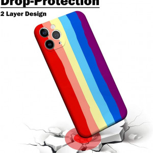 Husa de protectie pentru iPhone 12 Keyihan, TPU, multicolor, 6,1 inchi - Img 3