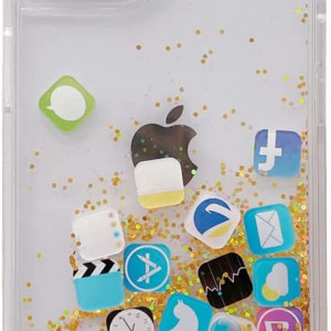 Husa de protectie pentru iPhone 12 Keyihan, TPU, multicolor, 6,1 inchi