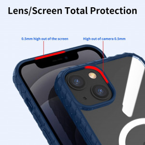 Husa de protectie pentru iPhone 12 Pro Max Quikbee, silicon, albastru, 6,7 inchi - Img 4