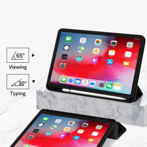 Husa de protectie pentru pentru iPad Air VAGHVEO, TPU, negru, 10,9 inchi