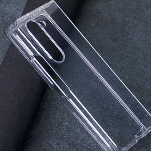 Husa de protectie pentru Samsung Galaxy Z Flip5 5G Strbdyi, TPU, transparent, 6,7 inchi