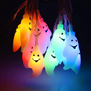 Instalatie pentru Halloween Eyscoco, LED, multicolor, 3 m - Img 2