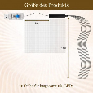 Instalatie Sumairs, LED, multicolor, 160 cm - Img 5