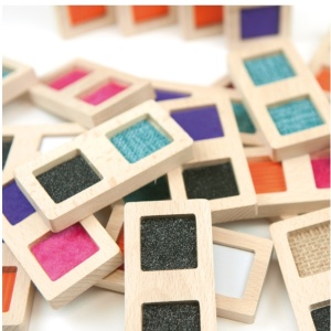 Joc domino din lemn, diverse texturi, Andreu Toys