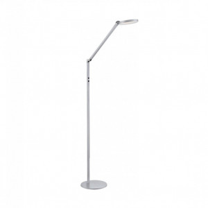 Lampadar reglabil Regina, LED, argintiu, 60 x 160 x 22 cm, 9w - Img 1