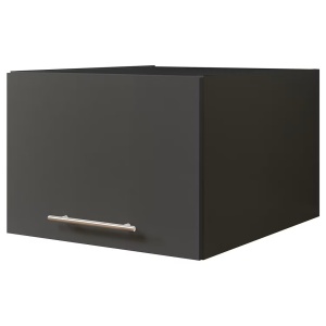 Laundreezy dulap superior baie 50x38x68 cm, 1 usa, PAL foliat antracit, compartiment 46x34x64 cm - Verificat A · Re-Bloom
