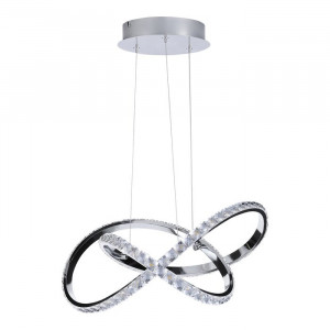 Lustra tip pendul Washington, LED, metal/plastic, 55 x 55 cm, 25w - Img 1