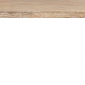 Masa Basano, lemn masiv de salcam, maro, 200x100x78 cm - Img 3