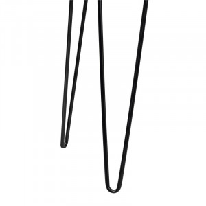 Masa laterala Acevedo, negru, 56 x 49 cm - Img 4