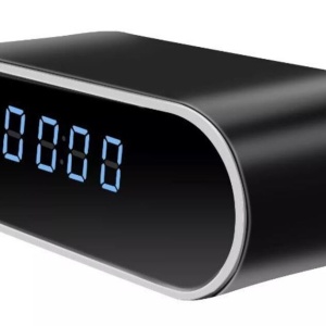 Mini camera Spy REVOSE™, WI-FI, IP, Ascunsa in Ceas Desteptator, Microfon, Infrarosu, 1080P, Activare la Miscare, Rotunda