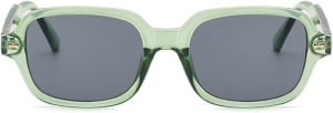 Ochelari de soare pentru dama RUNhuis, plastic, verde deschis, 15 x 14,1 x 4,8 cm