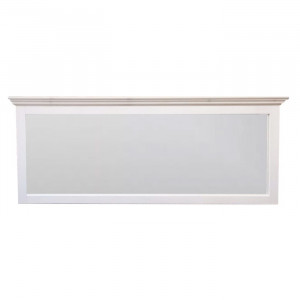 Oglinda Home Affaire, lemn masiv, alb, 180 x 62 cm