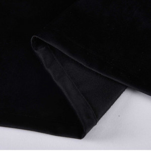 Perdea Shuaib, negru, 135 x 280 cm - Img 2
