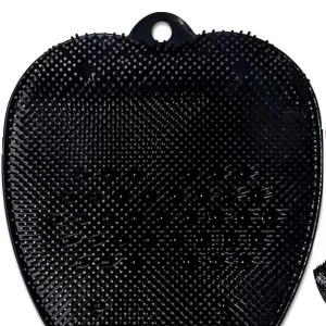 Perie pentru picioare KEEBAX, PVC, negru, 24 x 27 cm