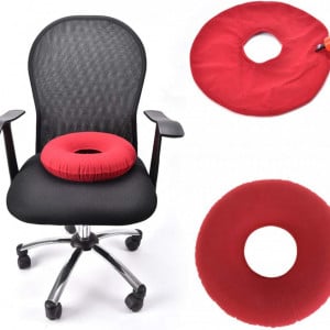Perna pentru scaun Ouceanwin, rosu, PVC, 35 cm - Img 2