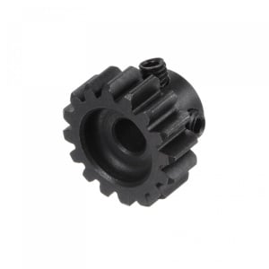 Pinion Sourcing Map, fonta, negru, 23 x 13 x 11 mm