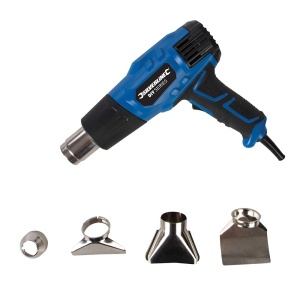 Pistol aer cald Silverline, 2000W, 350°C / 550°C 