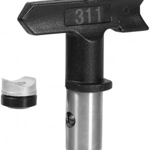 Pistol de pulverizare Delaman, otel, negru/argintiu, 13 x 7,5 x 2 cm