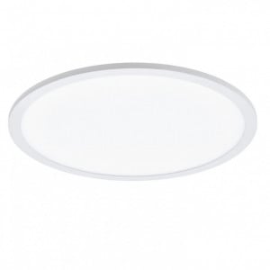 Plafoniera LED Sarsina VI plastic / aluminiu, alb, 1 bec, diametru 45 cm
