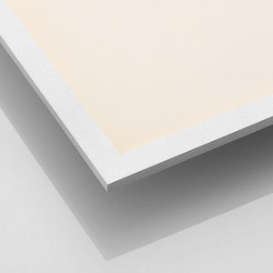 Plafoniera Zento, policarbonat/aluminiu, alb/argintiu, 120 x 60 x 5,2 cm - Img 4