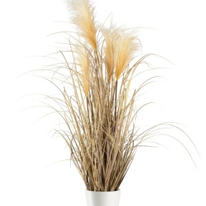 Planta artificiala Pampas I în culori naturale, 92cm