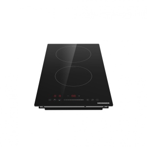 Plita incorporabila Heinner HBHI-M2ZBSTC, Inductie, 2 zone de gatit, Latime 30cm, Boost, Control Touch, Timer, Sticla neagra - Img 3