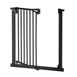 Poarta de siguranta 75-103 cm, Momi Paxi Plus - Black - Img 2