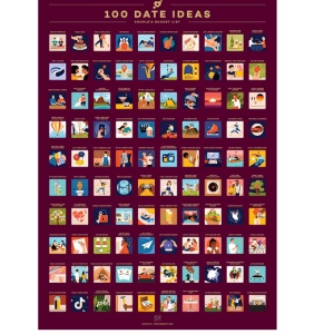 Poster razuibil, 100 idei de activitati si intalniri pentru cupluri, Enno Vatti, Bucket list, Resigilat, Grad A - Img 3