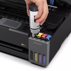 Produs Resigilat EPSON L3350 CISS COLOR INKJET MFP, Format: A4, Functii: Print, copy, scan, Viteza printare: 33ppm mono, 15ppm color, Rezolutie printare: 5.760 x 1.440 DPI, Rezolutie scanare: 1.200 DPI x 2.400 DPI DPI, Senzor CIS - Img 3