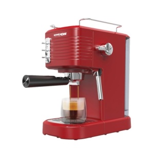 Produs Resigilat: Espressor Manual Vision VEM20R – Performanță de 20 Bar, Boiler Aluminiu și Spumare Lapte, Roșu Retro - Img 3