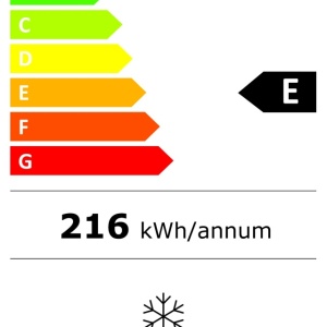 Produs Resigilat Lada frigorifica Fram FCF-M249DINVCE++, clasa energetica: E, functionare convertibila (Frigider/Congelator), compresor Inverter, capacitate totala: 249L, display LED, control electronic, functie Super congelare, 2 cosuri, capacitate de co - Img 2