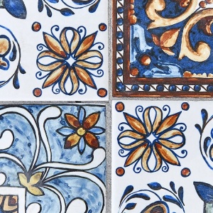 Produs Resigilat Masa bistro Re-Bloom Civita, fier/ceramica, 60x60x75 cm, 2 persoane, multicolor - Verificat A - Img 5