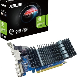 Produs Resigilat Placa Video ASUS GeForce GT 710 2GB GDDR5 EVO 64 bit, PCIE 2.0, 1x DVI-D 1x D-Sub 1x HDMI