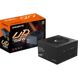 Produs Resigilat SURSA GB UD750GM 750W 80 PLUS GOLD, ACTIVE PFC, ATX V2.31, ventilator 120mm, negru