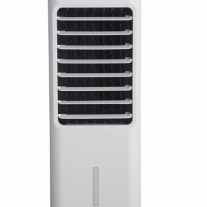 Produs Resigilat Ventilator cu efect de racire prin evaporare Heinner HACLP-M53WH, functie umidificare, 3 viteze, oscilatie unghi larg, capacitate rezervor apa: max 4.8L, filtru si rezervor apa detasabile, doua recipiente gheata, roti manevrare usoara, 50