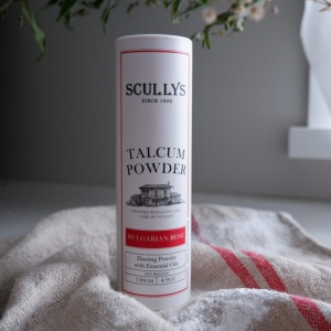 Pudră De Talc Scullys, Trandafir, 130 g - Img 3