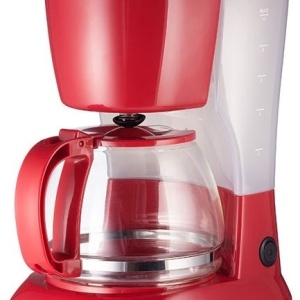 RESIGILAT – CAFETIERA VORTEX VO4012RD, Capacitate 1.25L, Putere 750W, 10 cesti, Rosu
