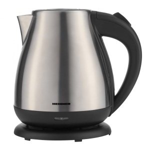 RESIGILAT – FIERBATOR ELECTRIC HEINNER SOLSTICE 17 HEK-17IX, 1850-2200W, 1.7L, Element incalzire inox, Inox