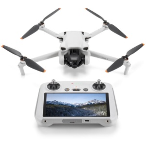 RESIGILAT Drona DJI Mini 3 + Smart Controller, 4K HDR RC 5.5 HD display