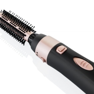 RESIGILAT - Perie ondulatoare cu aer cald si ionizare ETA Fenite 4321 90010, 1000 W, 3 accesorii, negru - Img 3