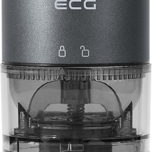 RESIGILAT - Rasnita electrica portabila pentru cafea KM 160 Minimo Premio, baterie integrata Li-Pol 3,7 V, capacitate boabe 120 ml