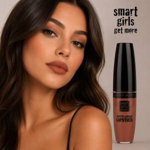 Ruj Lichid de Buze cu Pigment Intens Smart Girls Get More, Colecția Long Lasting Love, Rezistent la Apă - Img 2