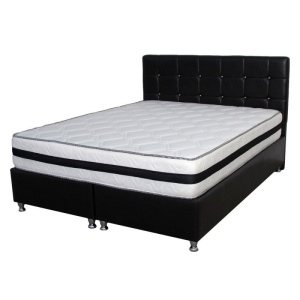 Saltea Super Lux Ortopedica IRIS Saltsib, 160x200x26 cm, plasa de arcuri tip bonnel, tratament antialergenic, fermitate tare - Img 1