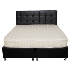 Saltea superortopedica SOFIA Saltex, 80x190x20 cm, plasa de arcuri tip bonnel, fata vara-iarna, fermitate medie - Img 2