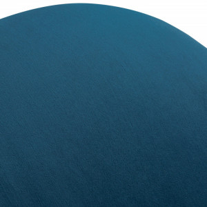 Scaun Rachel din catifea albastru inchis, 53 x 89 x 57 cm - Img 4