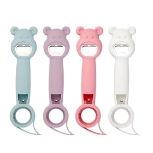 Set 4 desfacatoare pentru sticle Jognee, plastic/otel inoxidabil, multicolor, 21 x 4,5 cm - Img 7