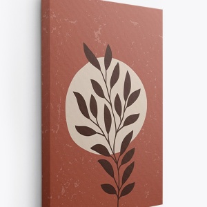 Set 4 tablouri decorative canvas 50x70 cm, panza/lemn, multicolor - Verificat A · Re-Bloom - Img 4