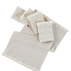 Set 5 prosoape, bumbac 100%, 38x65 cm, 270g/m², lavabil 40°C, bej - Verificat A · Re-Bloom - Img 2