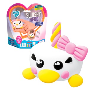 Set Air Clay cu argila usoara pentru modelaj Lovin - 6 culori - Squishy Hero - Teensy-Weensy - Img 2