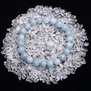 Set cristale pentru bratari, acril, transparent